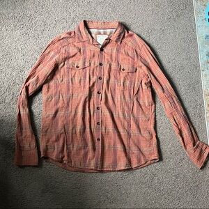 Ecoths Mens Plaid Button-Up Shirt